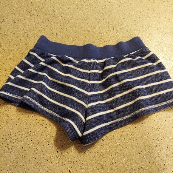 Gap Body XS striped navy white shorts pockets - Picture 4 of 5